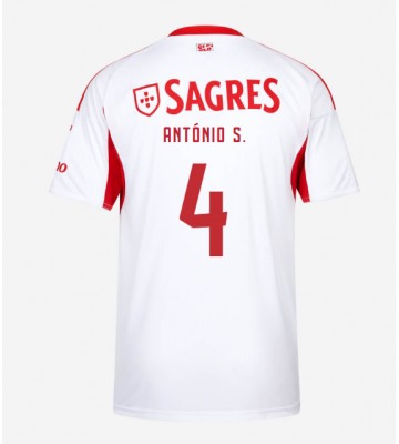 Benfica Antonio Silva #4 Tredjetrøje 2025-26 Kortærmet